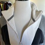 Hollister  Women Size X small Half Zip Cropped Top Black Gray Long Sleeve Sweater Photo 3