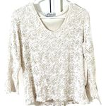 Dress Barn Lace blouse Size L Photo 0