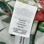 J.Crew  x Ratti Into the Wild flutter sleeve jungle birds shirt Women Size 0‎ Photo 6