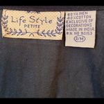 Life Style Petite Women's Size PM Long Sleeve Lightweight Jacket Photo 7