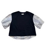 Ramy Brook  navy blue short sleeve top size XS Photo 10