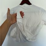 Fleur de mal White Short Sleeve Bodysuit Photo 6