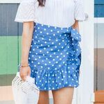 Privacy Please  June mini skirt in riviera dot size large Photo 0