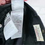 Levi's NWT High Rise Slim Straight Jeans - Washed Black Size 25x32 Photo 8