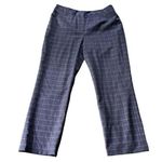 Carlisle  pink and gray plaid wool spandex pants Plus 14 Photo 0
