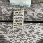 VTG Cowgirl Hardware Rhinestone Horseshoe Graphic Tee Womens XL Gray Burnout Y2K Photo 6