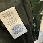 Current/Elliott Current Elliott floral green & white babydoll mini dress | Size 1 Photo 5