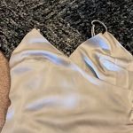 Lux LA Liz LA small silver mini dress Photo 4