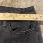 Sonoma  Jeans Womens 14 Straight Leg Faded Black High Rise Frayed Hem Minimalist Photo 5