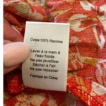 Skylar + Madison NWT-  Red Floral Tie Strap Swing Mini Dress L Photo 4