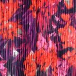 Yumi Kim Yumi Kim Shirt Women Small Pink Purple Floral Flower Pleated Blouse Colorful Photo 4