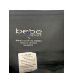 Bebe Women's Black Bandana Workout Shorts Photo 2