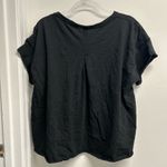 Pilcro Black Graphic Short Sleeve Tee Photo 2