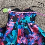 B Darlin  floral sweetheart‎ strapless dress size 3/4 Photo 6