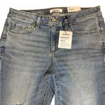 Sonoma Ankle Skinny Jeans Mid Rise Womens Size 10 New With Tags Distressed Plaid Photo 2