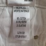 AGOLDE  Sz 25 Sophie Cropped Jeans White Exclusive Mid Rise Denim Stretch Women’s Photo 10