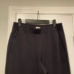 L.L. Bean Size M Black Elastic Waist Pull Soft Stretchy Wide Leg Lounge Pants Size M Photo 2