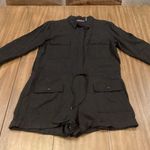 Young Fabulous and Broke  black Utility long sleeve Romper shorts yfb revolve M Photo 0