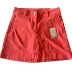 Nike Golf Tour Performance Dri-Fit Modern Rise Skort Coral Pink Women's Photo 2