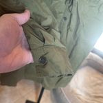 Liz Lange Maternity  for Target Utility Dress Olive Green Size Large Photo 4