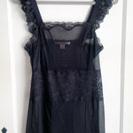 Victoria's Secret Victoria’s Secret VS Very Sexy Sheer Black Lace Bodycon Lingerie Slip Dress 2007 Photo 0