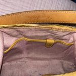 Dooney & Bourke Vintage Mustard Leather Hobo Bag Photo 12