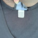 American Vintage Black w/ Purple Accents Vintage 90s Sports Tank Dress w/ Faux Pockets Photo 4