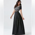 Bebe Black Embellished Crop Top Photo 4