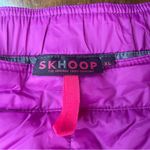 Skhoop Magenta Down Mini Skirt Size XL Winter Apres Ski Lodge Outdoor Fuchsia Pink Photo 1