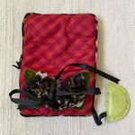 Goody Goody California Floral Vintage Jewelry Travel Case Velvet Bag Roll NWOT Photo 0