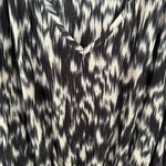 EXPRESS  dark blue and white high low dress Photo 2