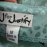 J for Justify  Casual Teal Patterned Mini Dress Photo 8