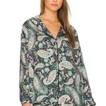 Revolve NWT  x Plush Silky Paisley Printed Pajama Set in Multi Photo 0