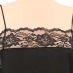 Undercover Wear Lace Trim Camisole Top Vintage Y2K 90s Coquette Lingerie Size M Black Size M Photo 1