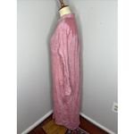 Frank & Eileen  Rory Lived-in Linen Maxi Shirtdress Red Pink Size L Photo 2