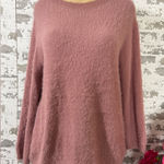 Davi & Dani  Dust Pink Fuzzy Sweater Photo 0