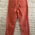 Liz Claiborne Women’s coral colored straight leg pants jeans 12R Photo 1