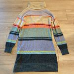 Daily Practice x Anthropologie Keep It Cool Dress Turtleneck Open Back Size L Blue Size L Photo 1