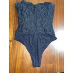 Bardot  Oskar Bodysuit Orchid in Black X-Small New Womens Strapless Corset Top Photo 7