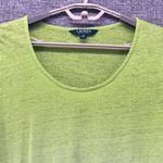 Ralph Lauren Lauren  Womens Linen Shirt Size XL Ombre Summer Sea Island‎ Travel Photo 1