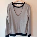 Chance or Fate  Striped Cut Out Long Sleeve Photo 0