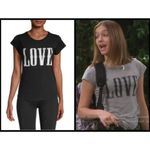 Zadig & Voltaire Zadig & Voltaire Skinny Love Western Print Small Black T-Shirt Photo 1