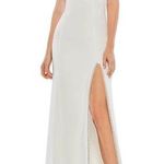 Mac Duggal 55706 Embellished Strap Gown White 6 Photo 0