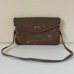Etienne Aigner Vintage  Handmade Leather Tan Brown Shoulder Bag Clutch Photo 2