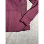 5.11  Tactical Full Zip Selma Hoodie Jacket Athletic Gray Burgundy Women's Size L Photo 4