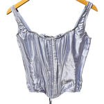 Victoria's Secret Purple Satin Corset Top Victoria Secret NWT Photo 0