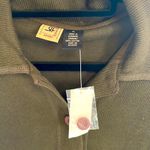 Rafaella Ribbed Button up Top Hunter green Size M Photo 1