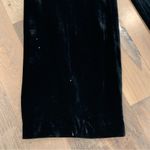 Spiegel  Womans Vintage Black Velour Wide Leg Dress Pants Size 8 Photo 7