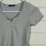 Brandy Melville  Striped Zelly Tee one size Photo 3