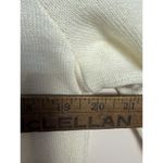 Talbots  Sweater Womens‎ Large White Fringed Fair Isle Lambswool Blend Pullover Photo 4